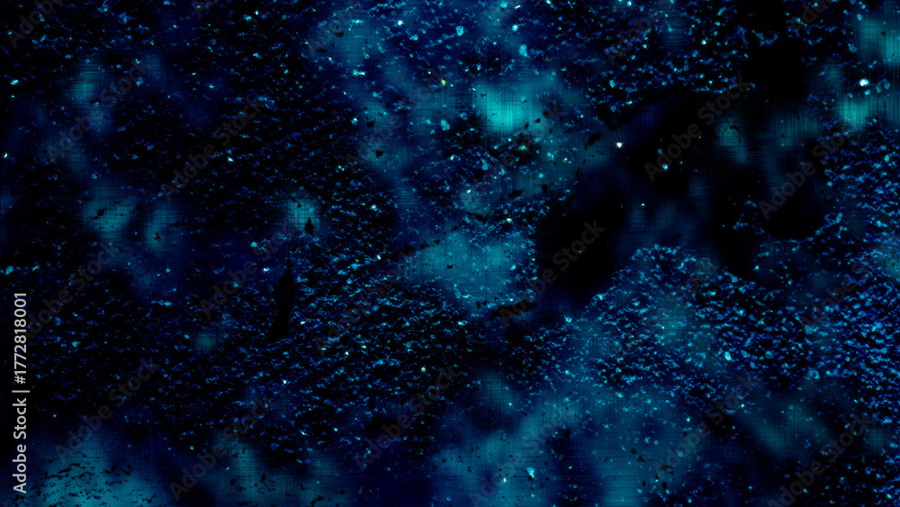Fototapeta premium Abstract Deep Space Blue And Black Grunge Texture