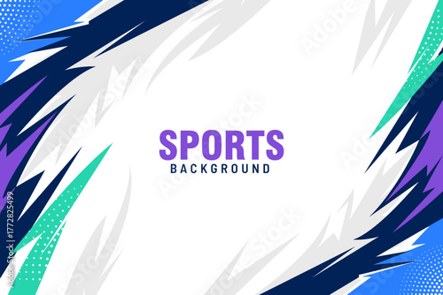 Dynamic sports background with abstract shapes, perfect for energetic designs and athletic promotions now