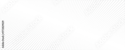 Vector panoramic paper image dot. modern