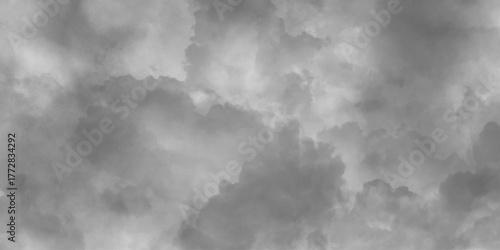 Dark Gray Cloud Texture Background. Black and White Cloud Texture. cloudscape of rain and storm clouds 3d illustration transparent background clip art. Pattern Backdrop Wallpaper .