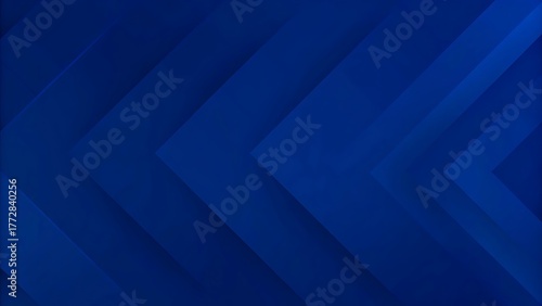 A blurred abstract background with diagonal lines and shapes in shades of dark and light blue color