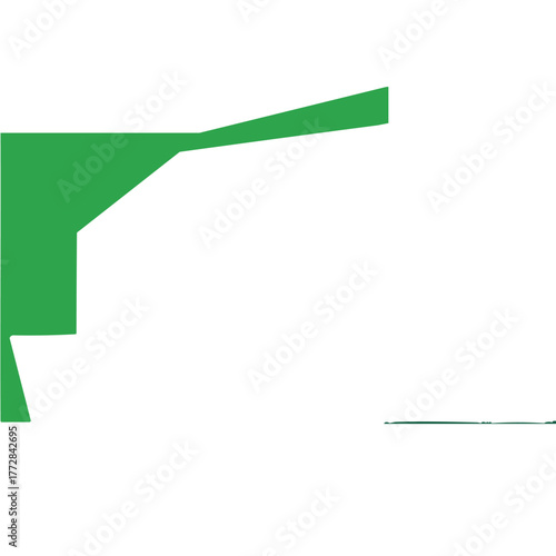 Greenhouse worker using laptop in greenhouse.