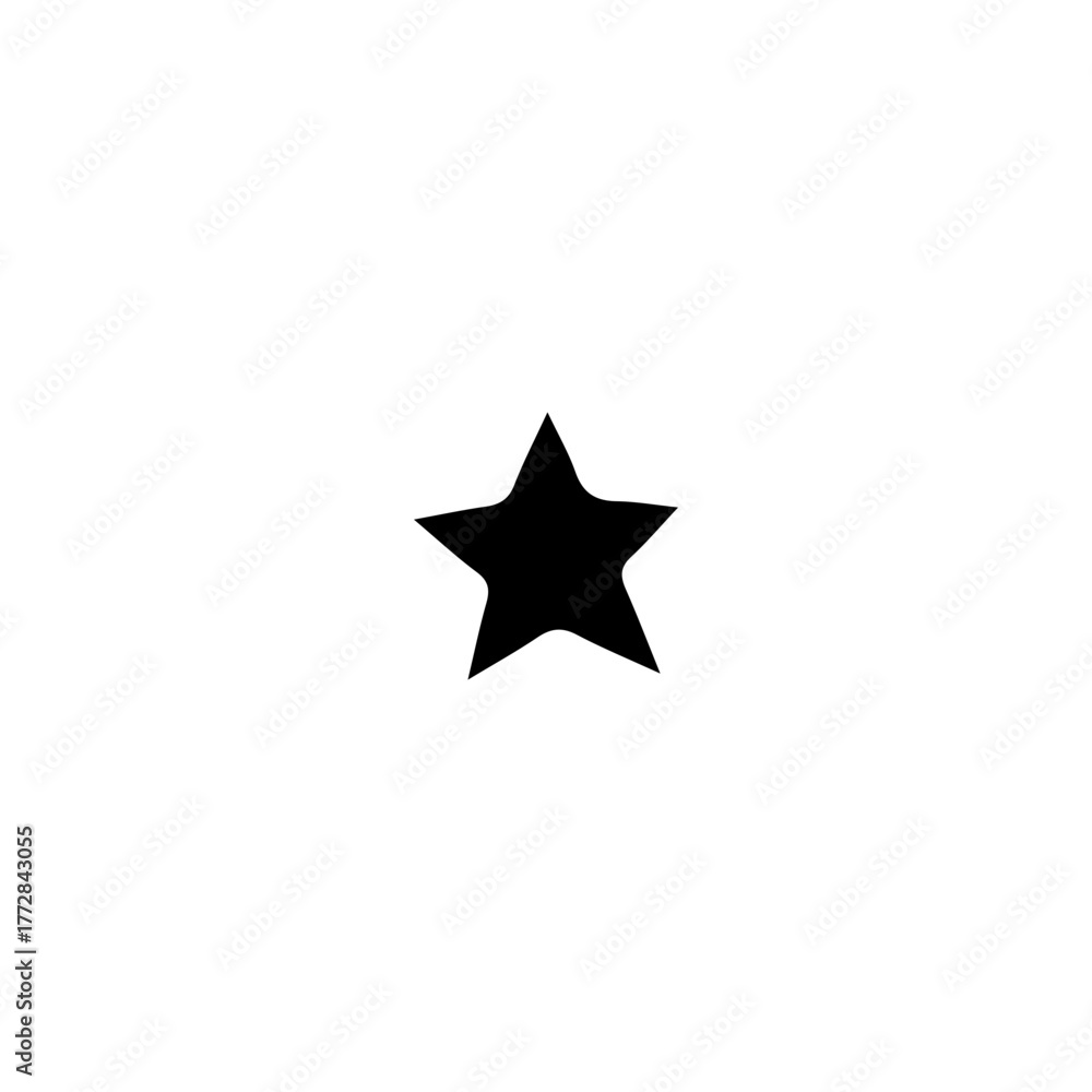 Obraz premium Halloween Star Symbol Isolated 64x64 Vector Icon