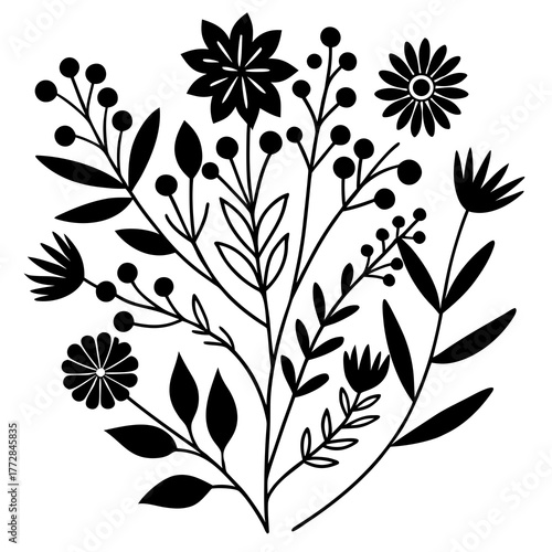 Collection of nine sci fi futuristic weapon and symbol icons silhouette isolated on white background isolated on transparent background