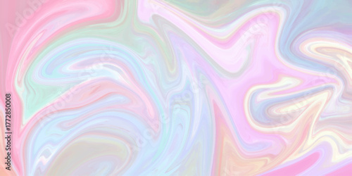Abstract pastel background with waves and silk. abstract soft acrylic liquid background. Colorful marble texture, liquid paint texture in soft colors can be used for background or wallpaper. vectors