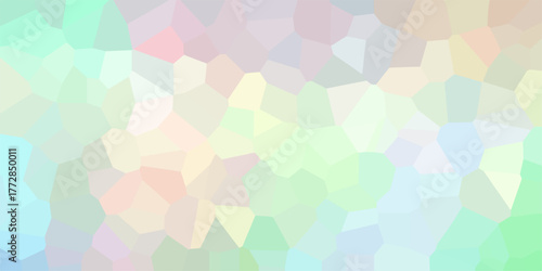 Abstract crystalized broken glass and lines background. Pastel light mint colors stone tile pattern. Cement kitchen decor. Mint marble bath floor. Fabric vintage print. vector illustration.	