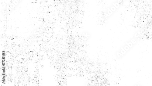 Vintage cracked wall texture with scratches and dust overlay effect. Rough black and white grunge texture with chipped and worn details. 