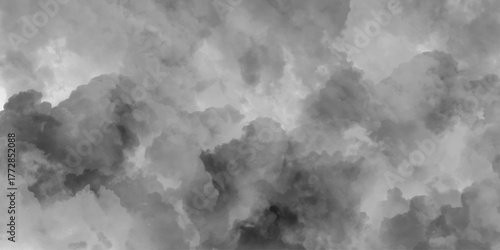 Dark Gray Cloud Texture Background. Black and White Cloud Texture. cloudscape of rain and storm clouds 3d illustration transparent background clip art. Pattern Backdrop Wallpaper .