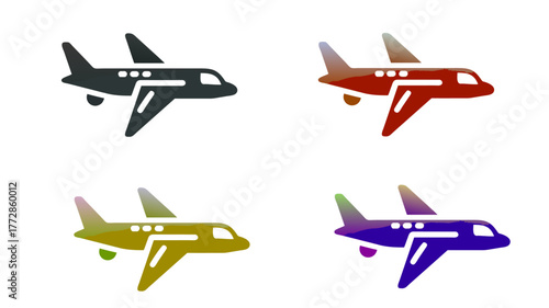 airplane : vector set of aeroplanes