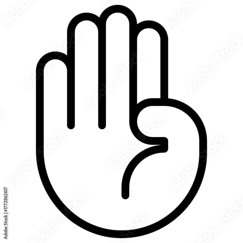 Fourth Icon with Line Style