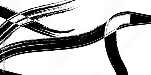 texture brush print black ink japan texture brush print black ink japan VECTOR 10.