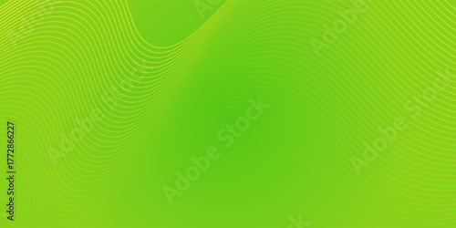 Wave line green circle background trendy. Fluid shapes composition. vector design old concept.
