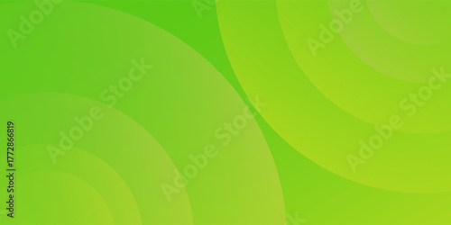 Abstract green circle background trendy. Fluid shapes composition. vector design concept. circular soft design simple