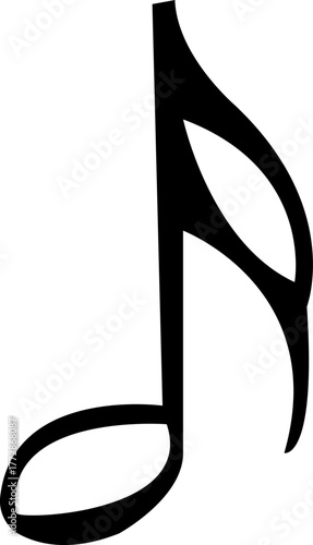 music, notes, hand, drawn, black, signs, vector, isolated, icon, background, symbol, treble, clef, illustration, transparent, set, musical, minim, crotchet, quaver, beam, mark, key, design, graphic, b