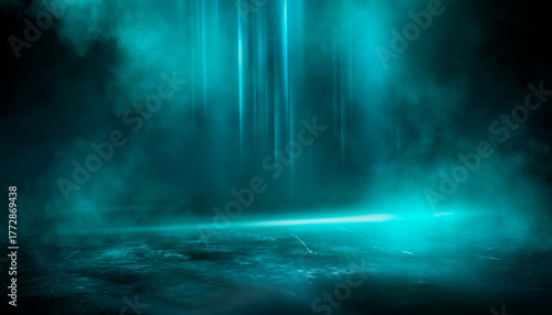 Black background of empty s...