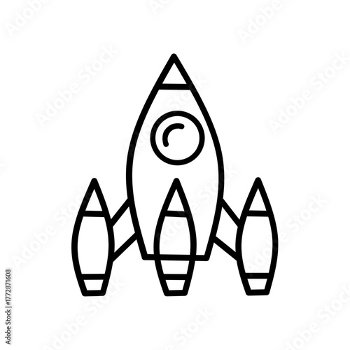 Rocket Illustration Vector