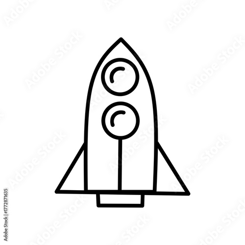 Rocket Illustration Vector