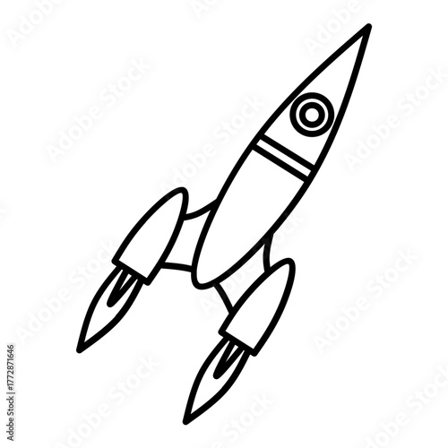 Rocket Illustration Vector