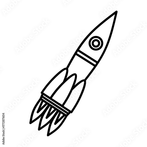 Rocket Illustration Vector