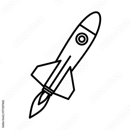 Rocket Illustration Vector