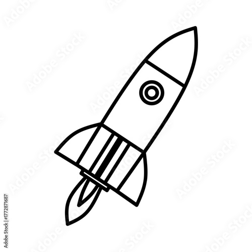 Rocket Illustration Vector