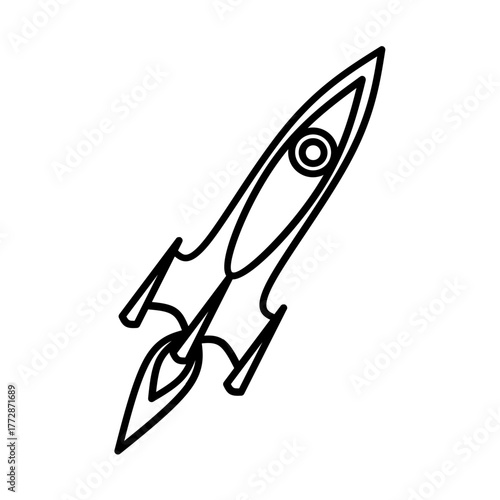 Rocket Illustration Vector