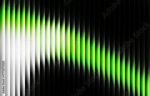 Abstract green and white light streaks create a modern and dynamic background perfect for technology energy or environmental themes with a sleek and contemporary feel