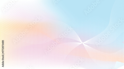 Beautiful abstract gradient background featuring a soft hologram effect with glowing sparkles, golden stars, and dreamy light blurs. Perfect for festive designs, fantasy themes, party invitations