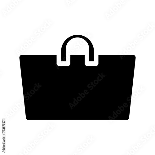 shopping bag icon vector icon