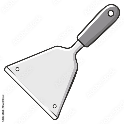 Simple Spatula Kitchen Utensil Tool for Cooking and Grilling
