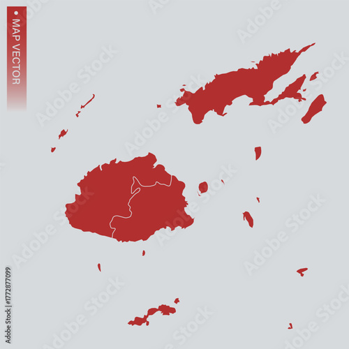 Fiji map