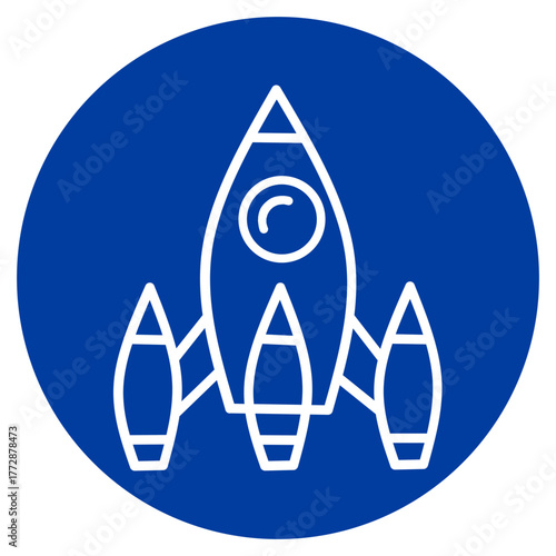 Rocket Icon Vector