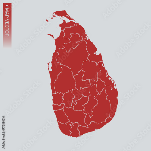 Sri Lanka map