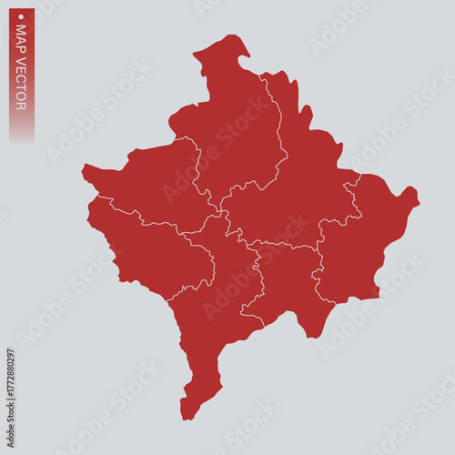 Kosovo map