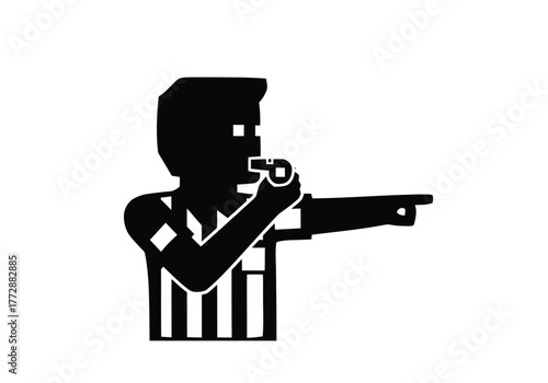 Abstract Soccer Goalkeeper Silhouette Diving Save Ball Polygon Art Sport Concept