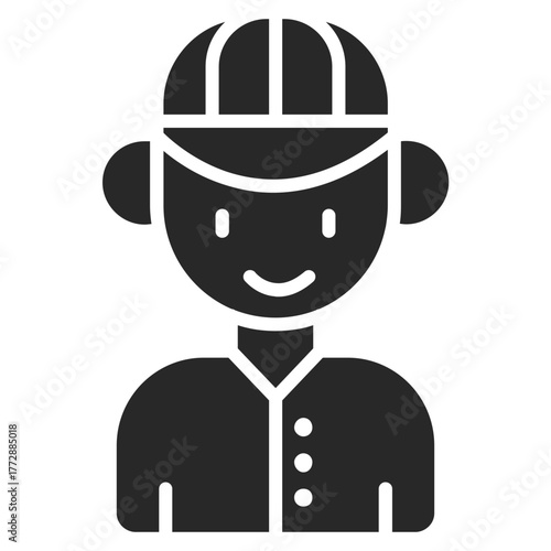 Avatar with Cap Icon