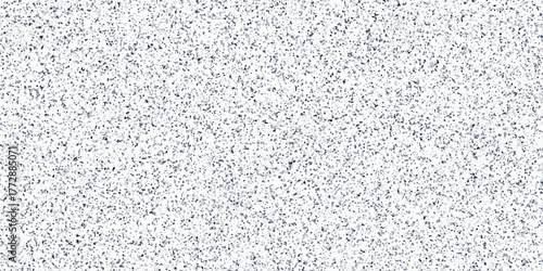 Abstract terrazzo white marble texture background. Seamless noise texture effects. Small particles scattered on white. Stone marble concrete grunge wall and floor.
