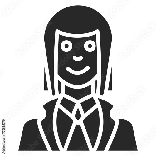 Female Executive Avatar Icon