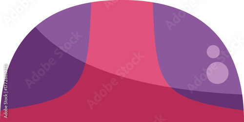 Modern abstract background with colorful geometric shapes forming a contemporary design