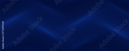 Premium background design with diagonal dark blue lines pattern. Vector horizontal template