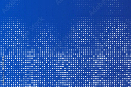 Blue Design Financial Technology Fintech Abstract Background Pixel Pattern. Abstract Business Technology Background Modern Abstract Art