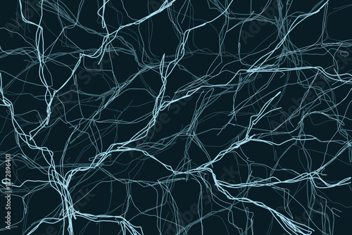 abstract blue fiber texture background .eps