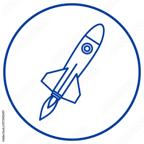 Rocket Icon Vector