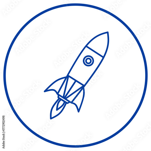 Rocket Icon Vector