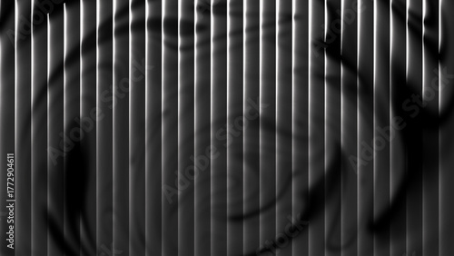 Abstract monochrome gradient stripes textured background with dark smudges