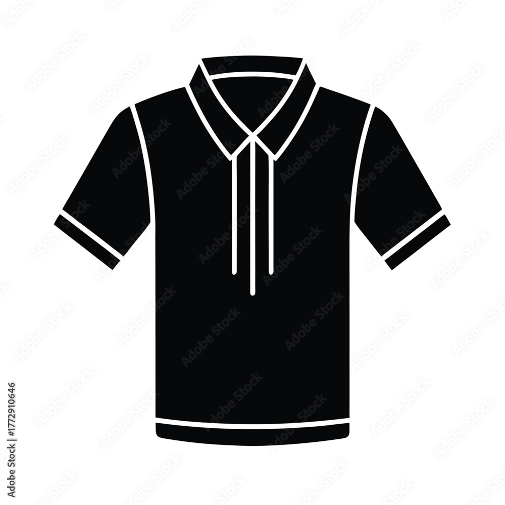 Naklejka premium Cricket Jersey Mockup Vector