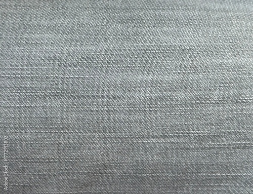 Jean Background Grey Denim Pattern Banner. Classic Jeans Texture Fabric Close Up View of Empty Natural Jean Canvas. Detailed Seamless Dark Blue Jeans, Striped Denim Wallpaper with Empty Copy Space