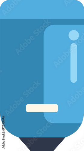 Blue electric water heater ensuring instant hot water for residential use, enhancing comfort and convenience