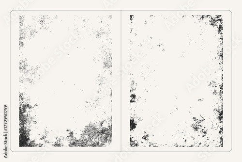 Grand vector classic texture with abrasion and grain — elegant vintage grunge surface for background, poster, and design projects.