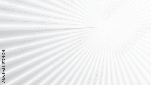 Modern minimal abstract background featuring layered white and grey paper elements with gentle light reflections. Ideal for presentation templates, business and corporate designs